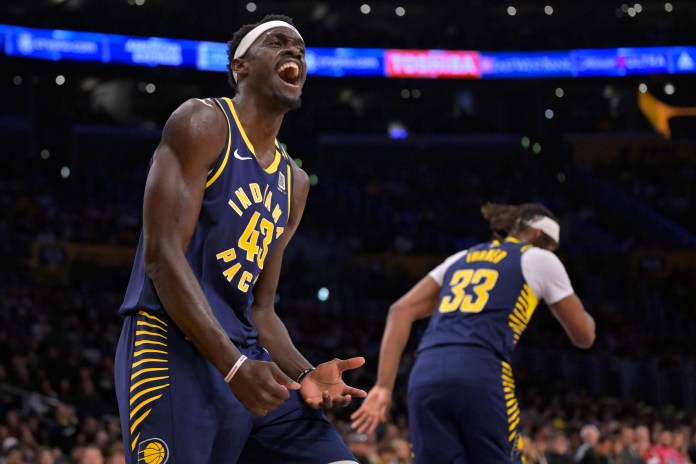 NBA: Indiana Pacers at Los Angeles Lakers