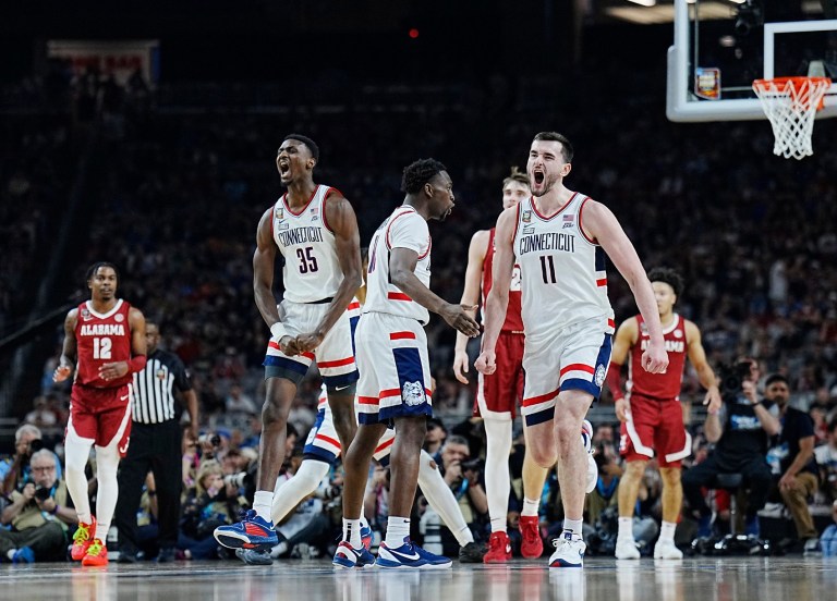 Purdue vs. UConn Men’s National Championship Game T Shoe Index Projection