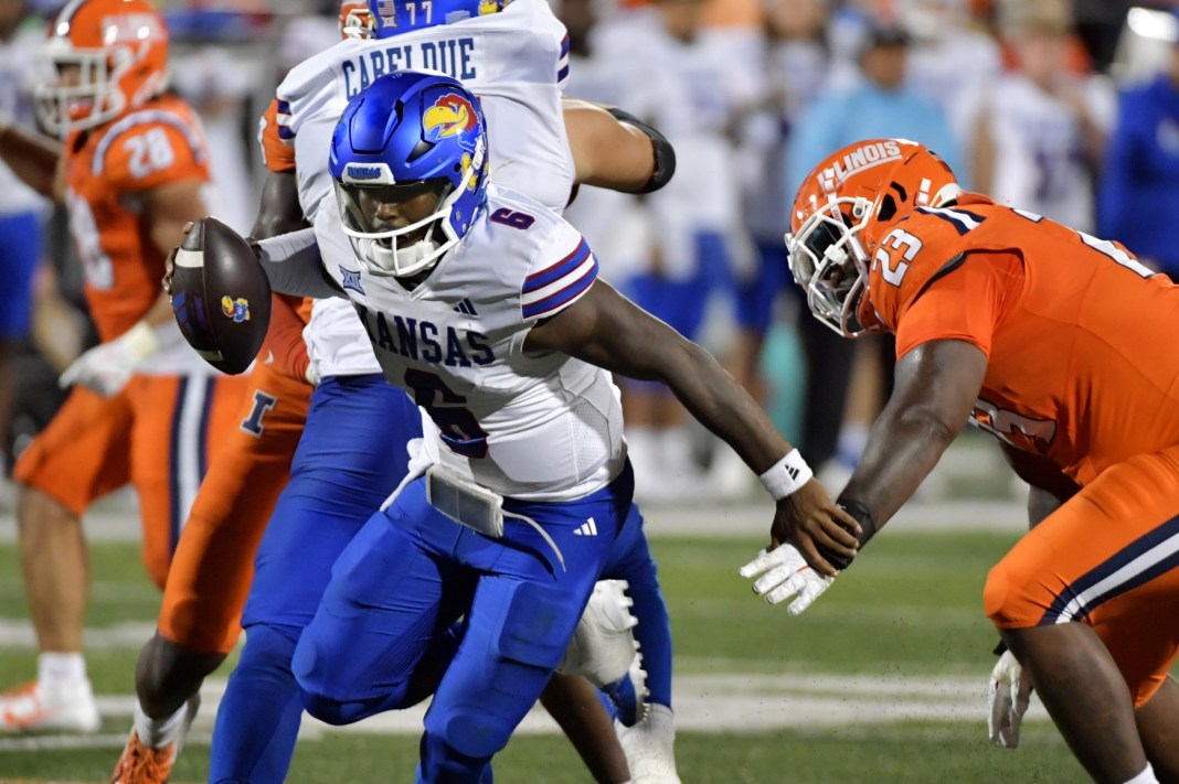 jalon daniels kansas jayhawks qb