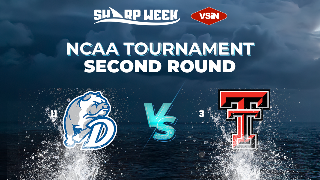 Drake Bulldogs vs. Texas Tech Red Raiders in 2025 NCAA Tournament.