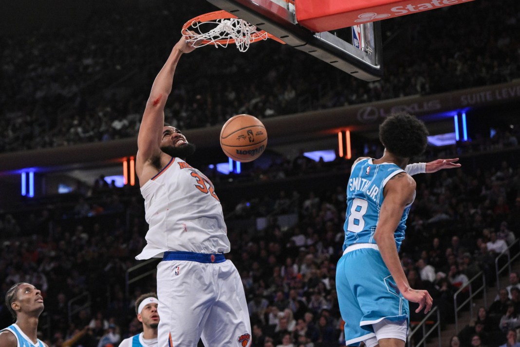 Karl Anthony Towns, Knicks, Charlotte Hornets, NBA
