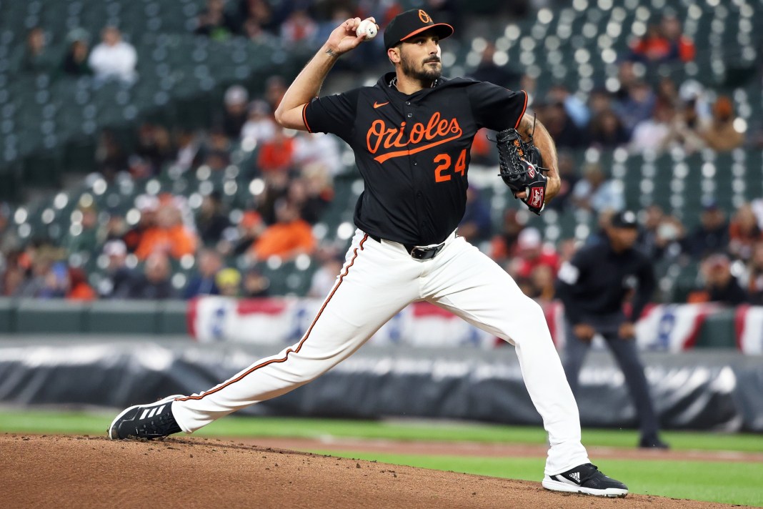 zach eflin baltimore orioles pitcher